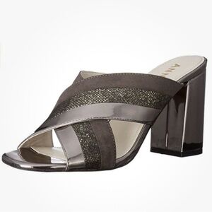 NIB Anne Klein Wileta Shoes Sandal Bronze 6.5